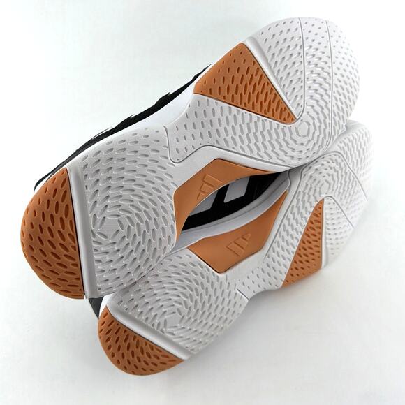 Adidas Men's Core Black Cloud White Ligra 8 Indoor Shoes Size 14 - Picture 7 of 12